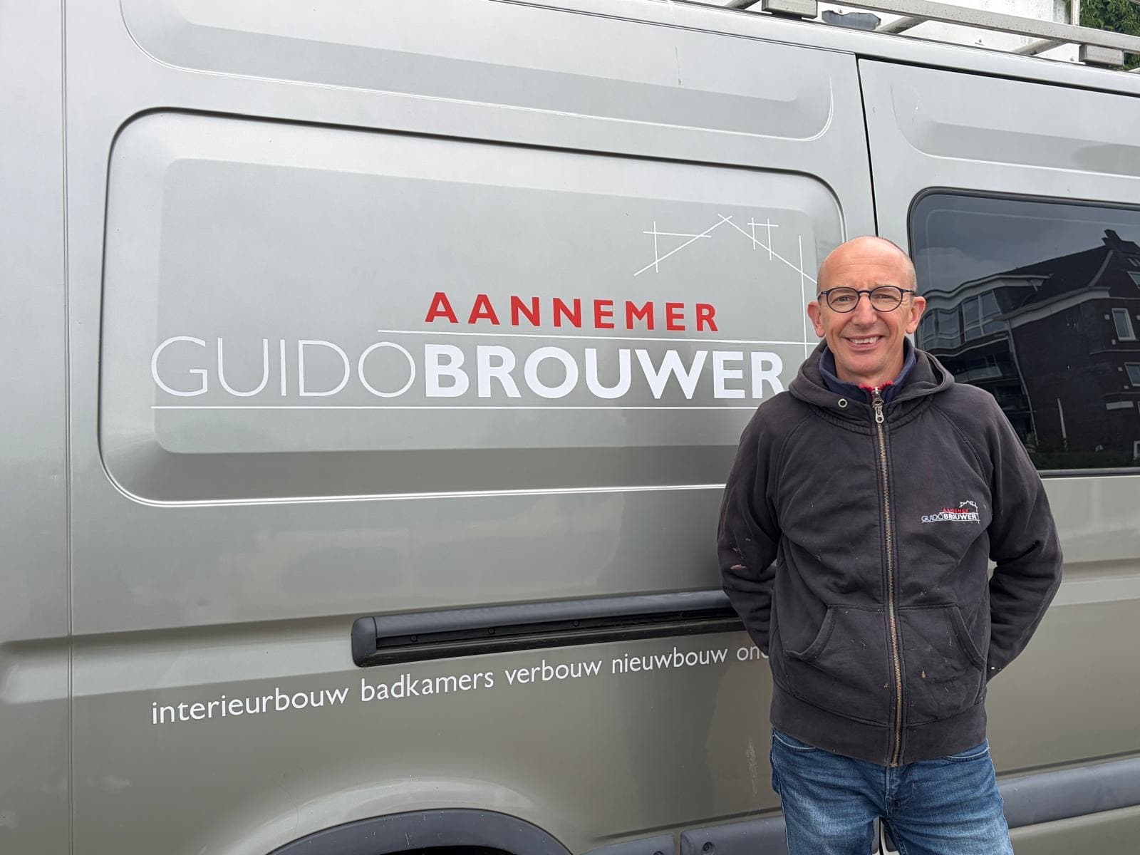 Guido Brouwer, zelfstandig aannemer in Sneek